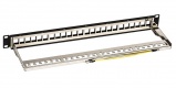 Cabeus PLB-24-SH Модульная патч-панель 19", 24 порта, 1U, для экранированных  модулей