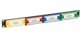 Cabeus PLCOL-24-Cat.5e-Dual IDC  Патч-панель 19" (1U), 24 портов RJ-45