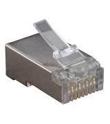 Cabeus 8P8C-SH-C6 Коннектор RJ-45 под витую пару, категория 6, экранированный, универсальный